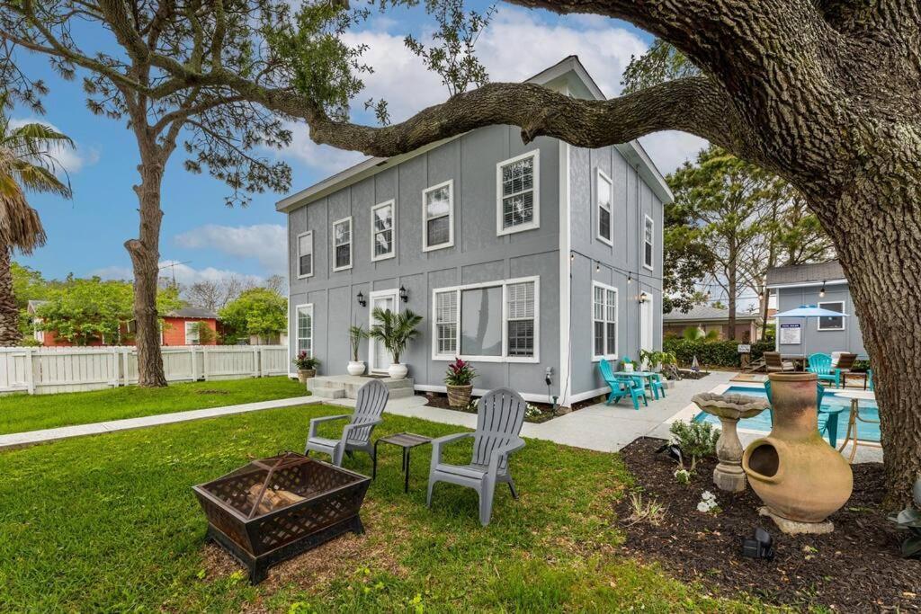 5/3 With A Heated Pool 2 Min From Beach, Updated Galveston Eksteriør bilde