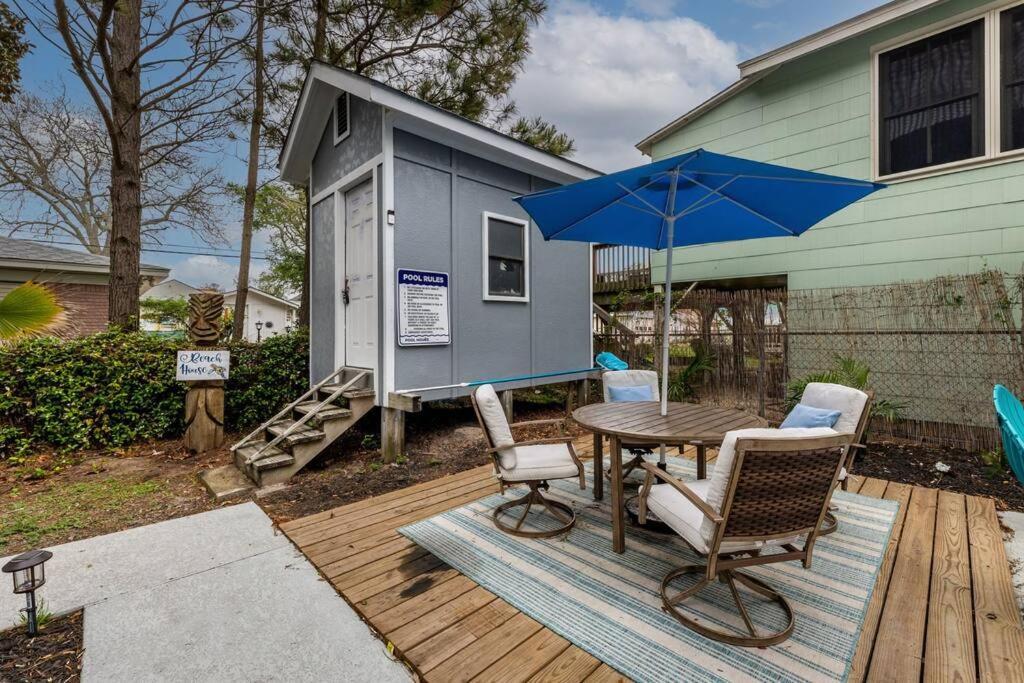5/3 With A Heated Pool 2 Min From Beach, Updated Galveston Eksteriør bilde