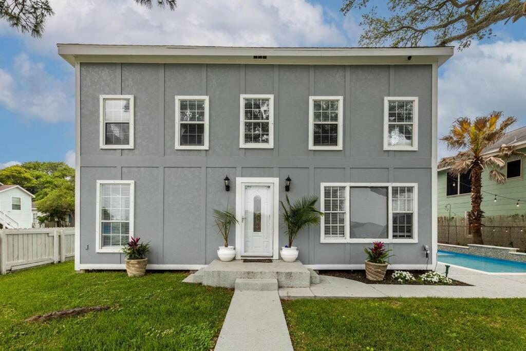 5/3 With A Heated Pool 2 Min From Beach, Updated Galveston Eksteriør bilde