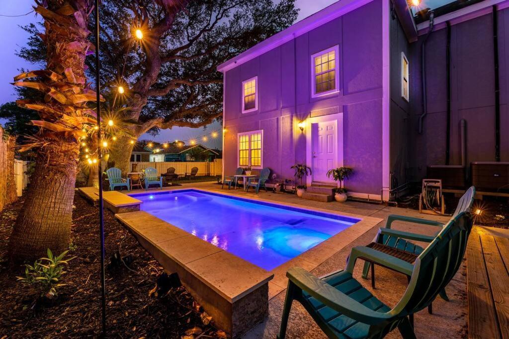 5/3 With A Heated Pool 2 Min From Beach, Updated Galveston Eksteriør bilde